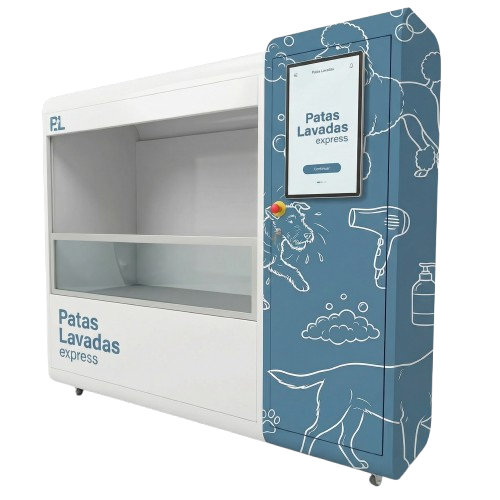 Estação de banho Patas Lavadas Express